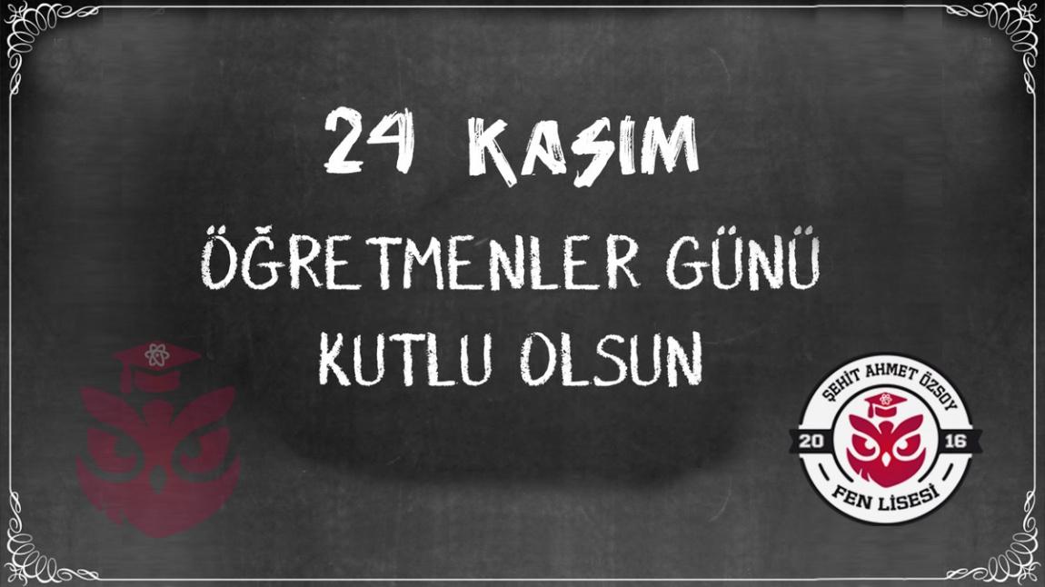 24 Kasım Öğretmenler Günü Kutlu Olsun