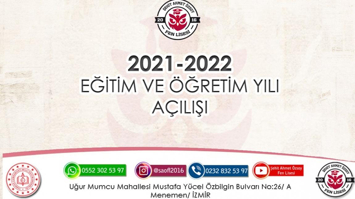 2021-2022 Eğitim ve Öğretim Yılı Açılışı